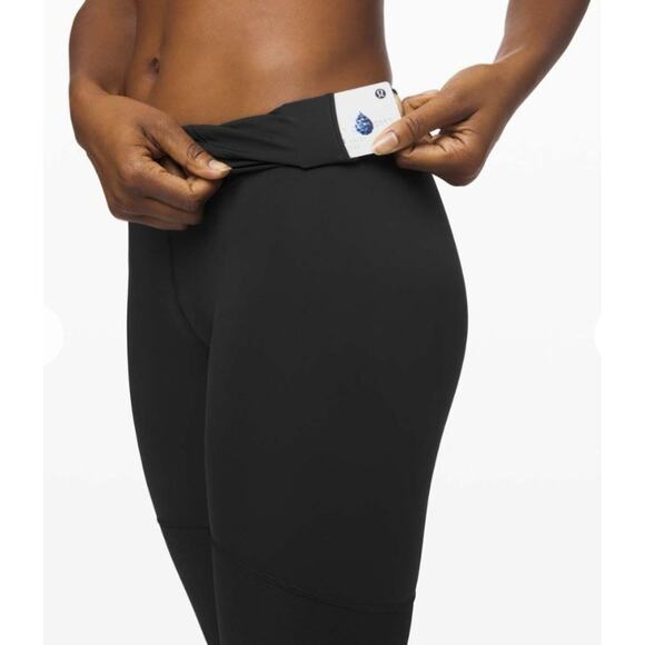 Lululemon Womens Size 4 Sheer Will High-Rise Tight 28" Pulse Black - Picture 3 of 11